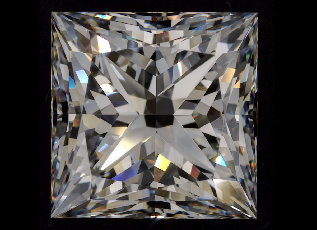 1.00 Carat Princess Lab Diamond