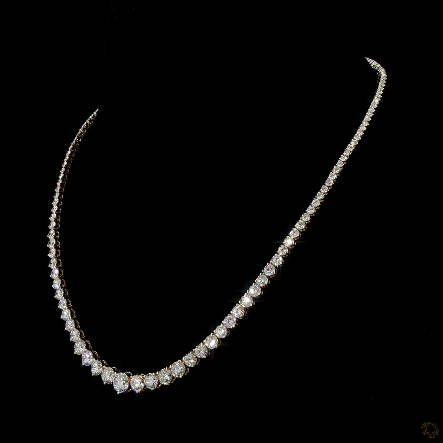 15 ct Imperial Riviera Diamond Necklace