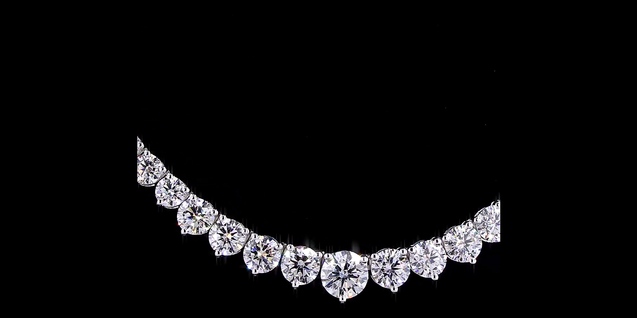 15 ct Imperial Riviera Diamond Necklace