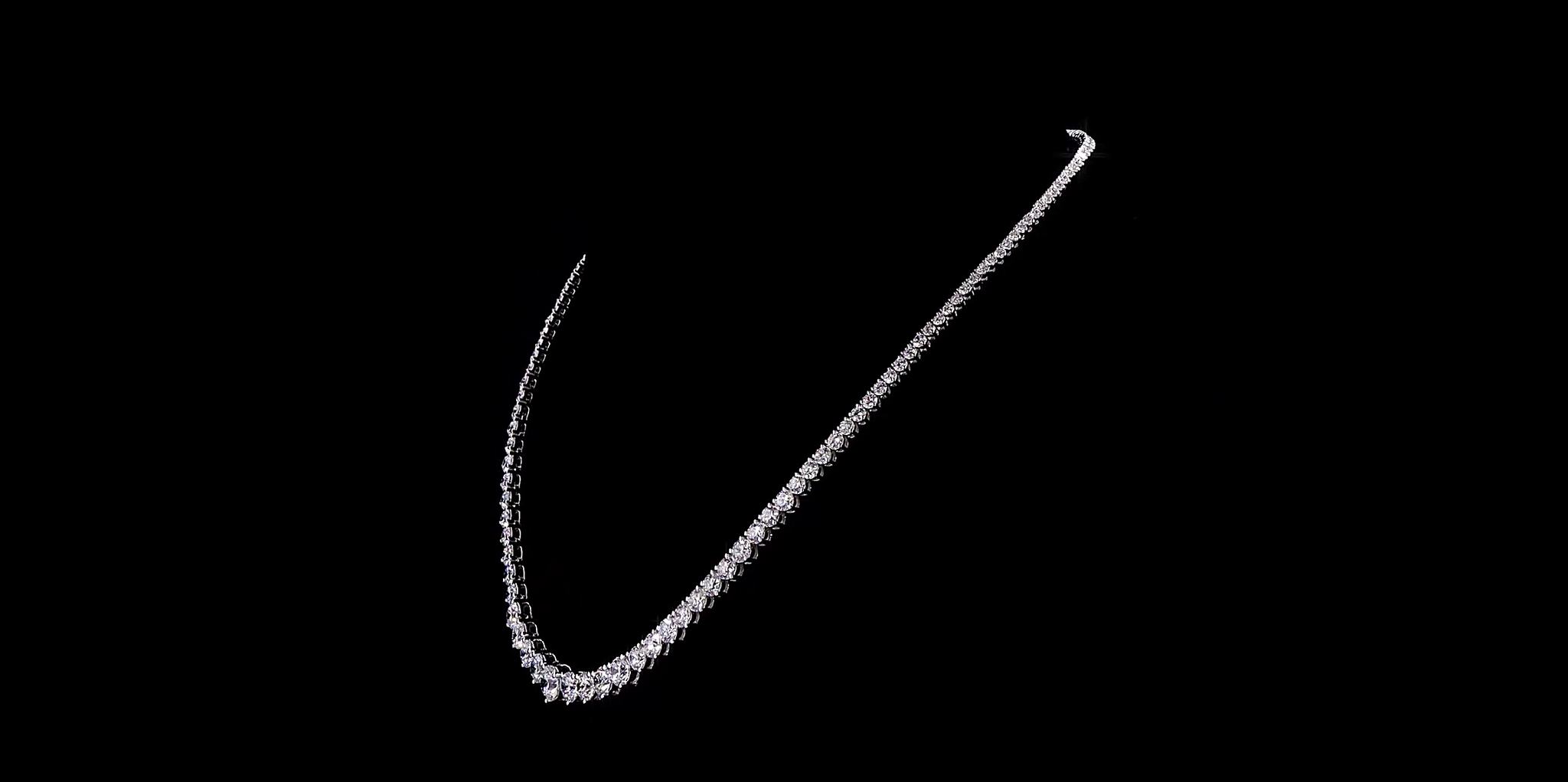 15 ct Imperial Riviera Diamond Necklace