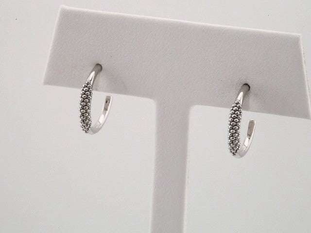 Beaded Hoop Earrings