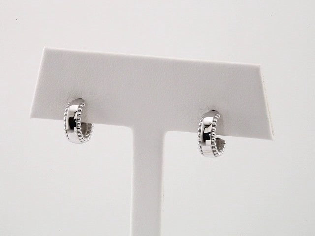 Beaded Hoop Earrings